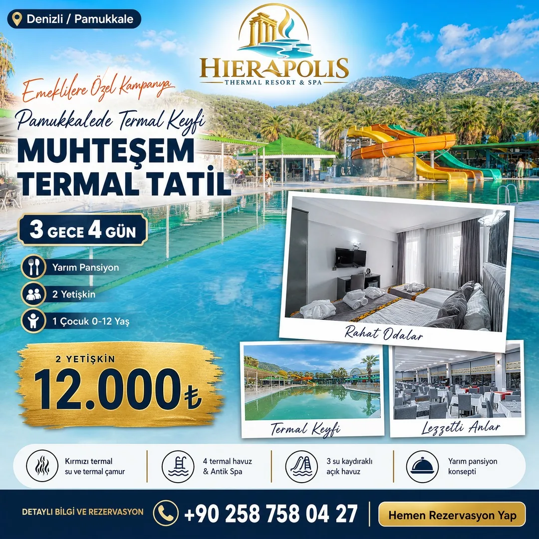 Campaign poster of Hierapolis Thermal Resort & Spa
